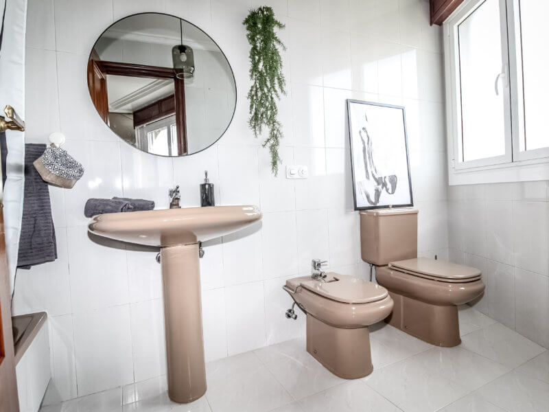 baño home staging