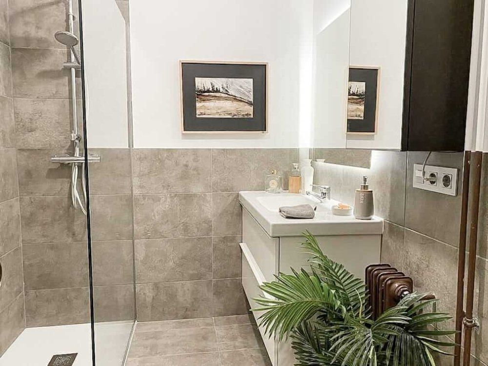 baño home staging 